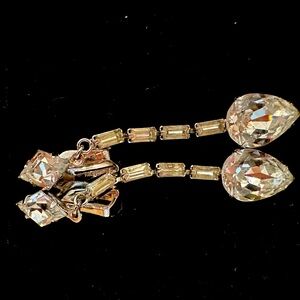 Vintage clip on earrings